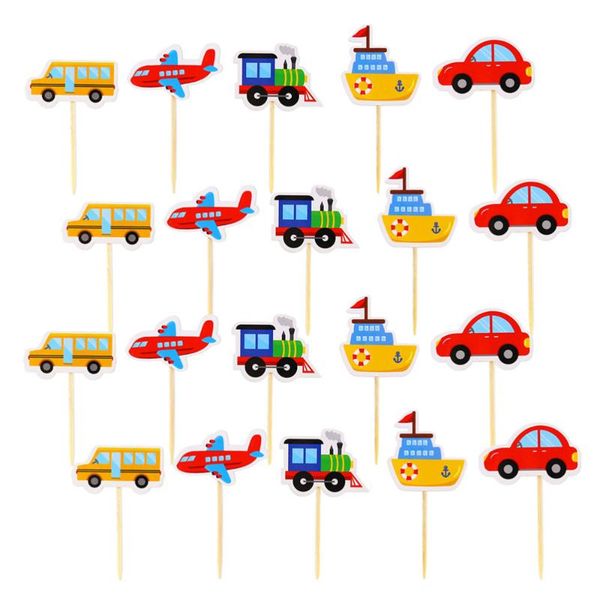 other festive & party supplies 20pcs transportation cake ers lovely cartoon car picks fruit kids birthday favors
other festive & party supplies 20pcs transportation cake ers lovely cartoon car picks fruit kids birthday favors
