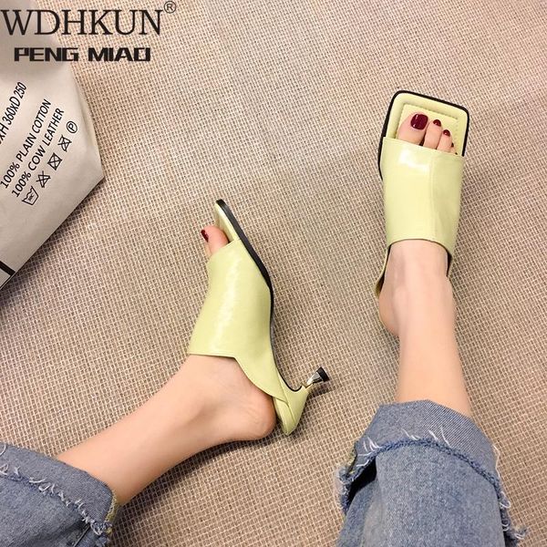 women's shoes slippers outdoor 2021 summer square head exposed toes stiletto retro heels, Black
women's shoes slippers outdoor 2021 summer square head exposed toes stiletto retro heels, Black