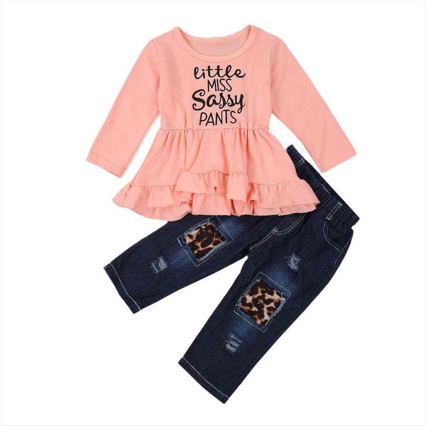 toddler baby girl fall clothes outfits, letter print long sleeve scallop hemmed , jeans pants 2pcs set for 5years, White
toddler baby girl fall clothes outfits, letter print long sleeve scallop hemmed , jeans pants 2pcs set for 5years, White