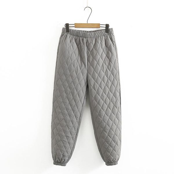 plus size pants women warm quilted clothing 2021 winter middle aged high waist argyle cotton wadded trousers, Black
plus size pants women warm quilted clothing 2021 winter middle aged high waist argyle cotton wadded trousers, Black