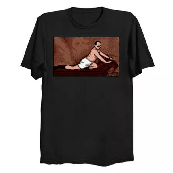 seduction seinfeld pixel art costanza friends sitcom funny black t-shirt, White;black
seduction seinfeld pixel art costanza friends sitcom funny black t-shirt, White;black