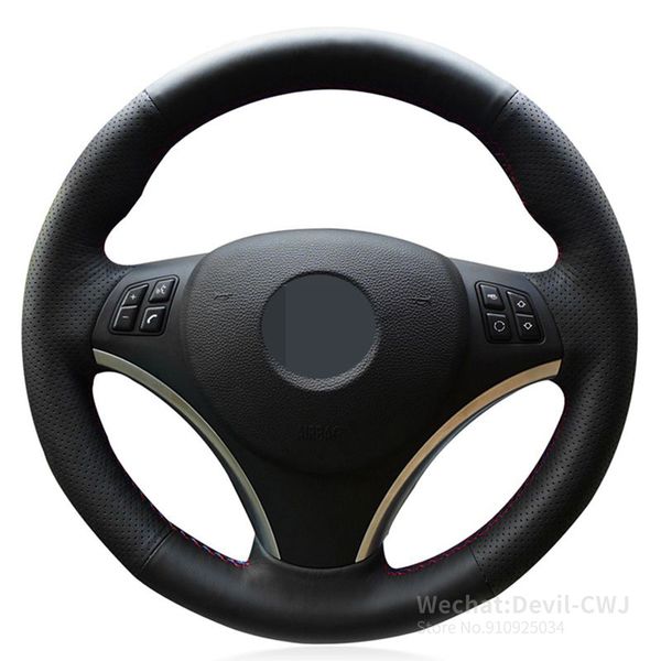 diy hand-stitched black suede leather car steering wheel cover for bmw e90 335i 330i 320i 325i e87 120i 130i 120d
diy hand-stitched black suede leather car steering wheel cover for bmw e90 335i 330i 320i 325i e87 120i 130i 120d