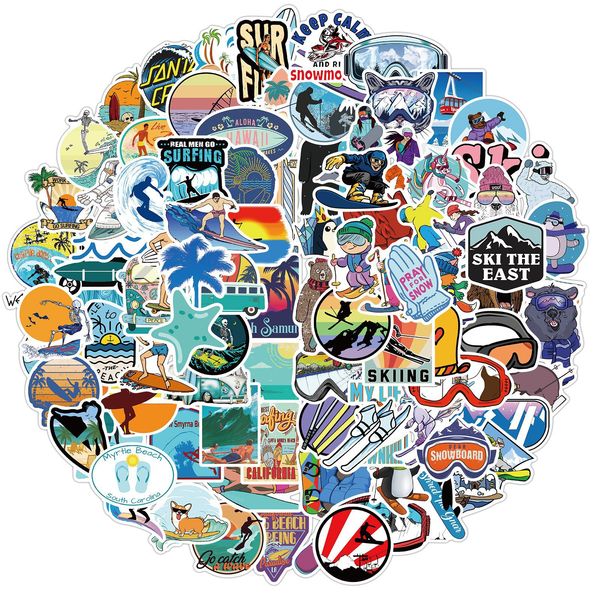 100 pcs mixed ski surfing sports graffiti skateboard stickers for car lappad bicycle motorcycle ps4 phone luggage decal pvc guitar fridge
100 pcs mixed ski surfing sports graffiti skateboard stickers for car lappad bicycle motorcycle ps4 phone luggage decal pvc guitar fridge