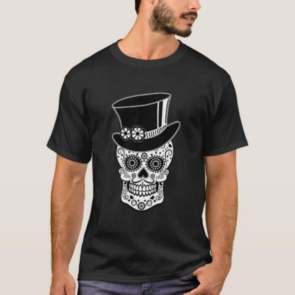 black hat skull pattern men's 3d printing t-shirt visual impact party punk gothic round neck american muscle style short sleeves, White;black
black hat skull pattern men's 3d printing t-shirt visual impact party punk gothic round neck american muscle style short sleeves, White;black