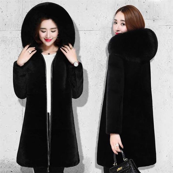 winter faux fur jacket black hooded parkas coat thicken ladies warm long overcoat plus size 5xl windproof snow outerwear female 211220
winter faux fur jacket black hooded parkas coat thicken ladies warm long overcoat plus size 5xl windproof snow outerwear female 211220