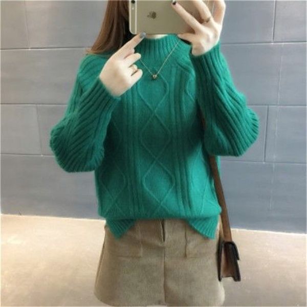 o-neck knitted sweater women pullover casual ladies office pure cashmere short loose knit bottoming shirt 210427, White;black
o-neck knitted sweater women pullover casual ladies office pure cashmere short loose knit bottoming shirt 210427, White;black