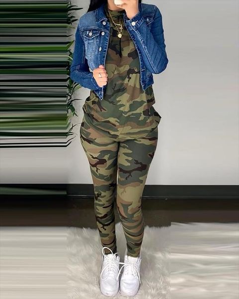 fashion casual two piece set womens pants suits sportwear autumn clothes camouflage half sleeve amp fitted, White
fashion casual two piece set womens pants suits sportwear autumn clothes camouflage half sleeve amp fitted, White