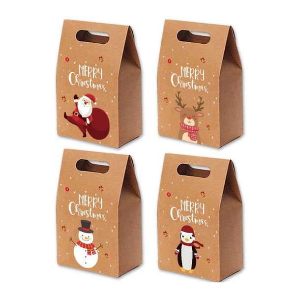 gift wrap 12pcs vintage kraft paper christmas apple box packaging party bag portable candy bags
gift wrap 12pcs vintage kraft paper christmas apple box packaging party bag portable candy bags