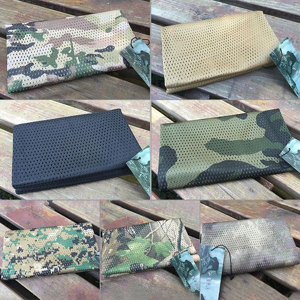 camouflage scarf mesh outdoor jungle hiking men breathable headband military tactical muffler camping cycling caps & masks, Black
camouflage scarf mesh outdoor jungle hiking men breathable headband military tactical muffler camping cycling caps & masks, Black
