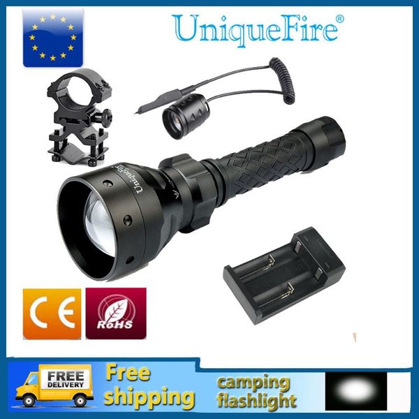 uniquefire uf-1406-xm-l2 adjustable led 18650 zoomable 5 modes 10w hand light+rat tail+charger+ mount flashlights torches
uniquefire uf-1406-xm-l2 adjustable led 18650 zoomable 5 modes 10w hand light+rat tail+charger+ mount flashlights torches
