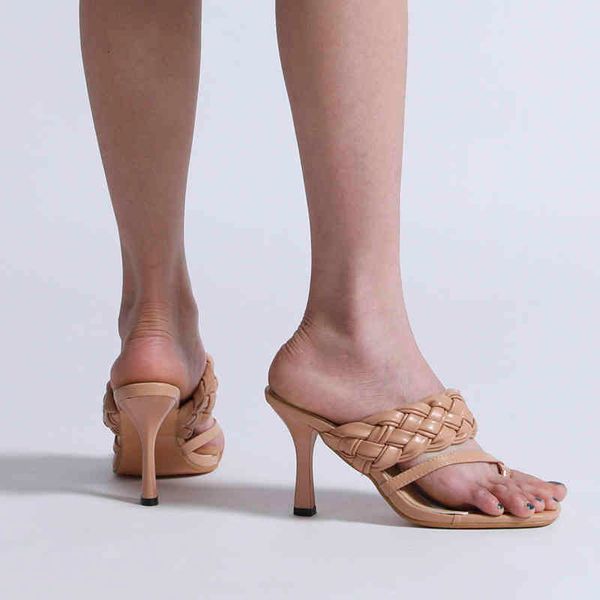 sandals fashion braided high heels women runway party shoes woman weave mules thin heel flip flops size 41 42 oht8, Black
sandals fashion braided high heels women runway party shoes woman weave mules thin heel flip flops size 41 42 oht8, Black