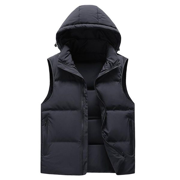 men's vests 80% white duck down mens vest jacket winter hooded men windproof thick coats on both sides homme clothing oversized, Black;white
men's vests 80% white duck down mens vest jacket winter hooded men windproof thick coats on both sides homme clothing oversized, Black;white