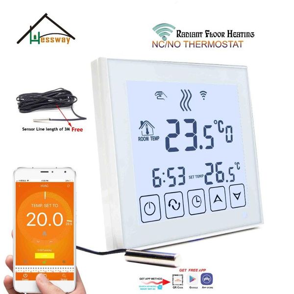 smart home control mobile sensor no,nc water floor heating wifi thermostatic radiator valve for white background light
smart home control mobile sensor no,nc water floor heating wifi thermostatic radiator valve for white background light