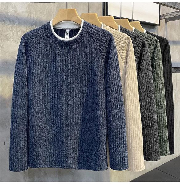men's sweaters 2022 autumn winter cashmere cotton sweater men knitwear jumper robe hombre pull homme pullover o-neck knitted k49, White;black
men's sweaters 2022 autumn winter cashmere cotton sweater men knitwear jumper robe hombre pull homme pullover o-neck knitted k49, White;black