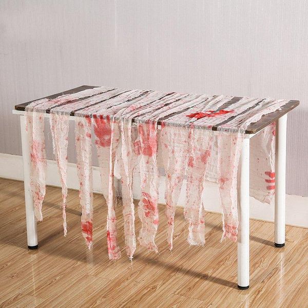 table cloth halloween household scene layout broken hole terrible prank decoration party tableblood printed gauze
table cloth halloween household scene layout broken hole terrible prank decoration party tableblood printed gauze