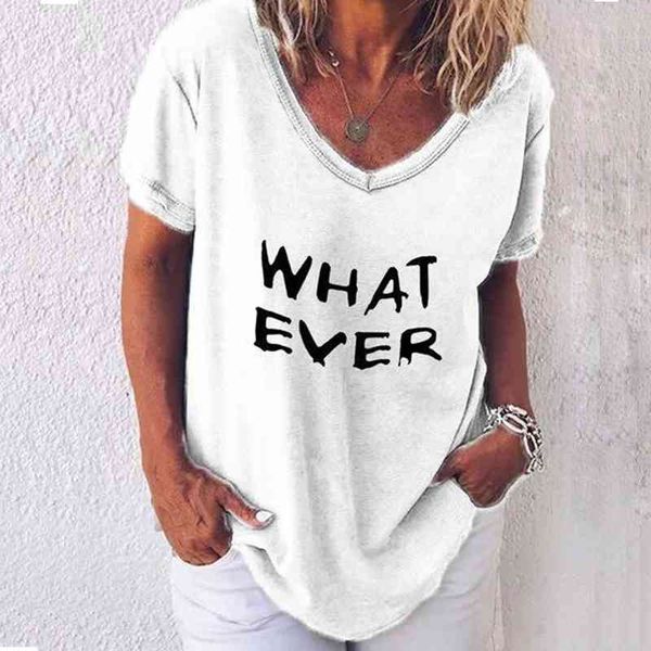 plus size women letter print t-shirts casual summer short sleeve loose shirts ladies v neck blusa streetwear 210603, White
plus size women letter print t-shirts casual summer short sleeve loose shirts ladies v neck blusa streetwear 210603, White