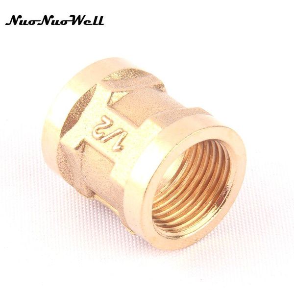 watering equipments 1pcs nuonuowell brass 1/2" female full thread coupling connector for garden irrigation pipe metal adapter tube part 
watering equipments 1pcs nuonuowell brass 1/2" female full thread coupling connector for garden irrigation pipe metal adapter tube part
