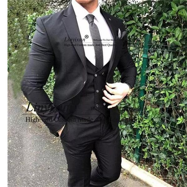 men's suits & blazers black slim fit men notch lapel wedding groom tuxedo causal fashion 3 piece prom party blazer vest pants set costu, White;black
men's suits & blazers black slim fit men notch lapel wedding groom tuxedo causal fashion 3 piece prom party blazer vest pants set costu, White;black
