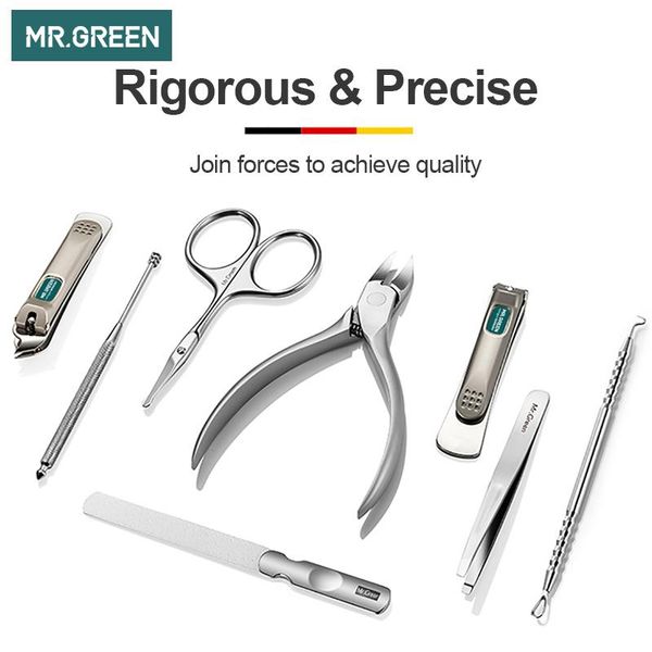 nail art kits mr.green 8 in 1 tools for manicure set nipper/clipper/scissor/file/ ear cleaner tweezers stainless steel pedicure kit
nail art kits mr.green 8 in 1 tools for manicure set nipper/clipper/scissor/file/ ear cleaner tweezers stainless steel pedicure kit