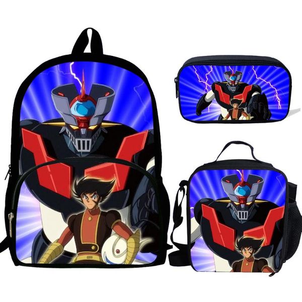 school bags 3pcs bag set mazinger z printing backpack for teenagers boys girls student travel book schoolbags 2021
school bags 3pcs bag set mazinger z printing backpack for teenagers boys girls student travel book schoolbags 2021