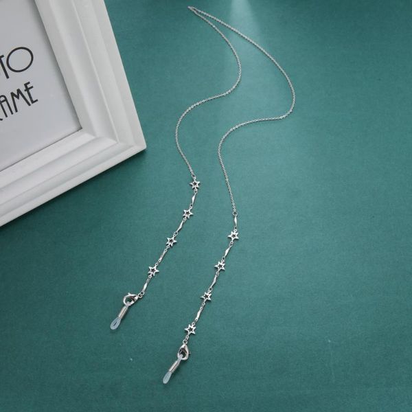 sunglasses frames teamer fashion chain women star glasses metal mask chains holder necklace eyewear accessories lanyard cord rope, Silver
sunglasses frames teamer fashion chain women star glasses metal mask chains holder necklace eyewear accessories lanyard cord rope, Silver