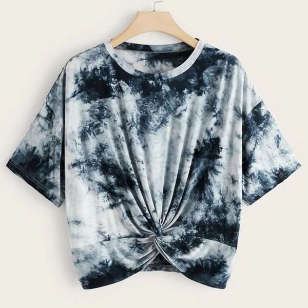 women's t-shirt tie dye print short t shirt women 2021 summer sleeve tshirt harajuku camiseta mujer femme streetwear #611, White
women's t-shirt tie dye print short t shirt women 2021 summer sleeve tshirt harajuku camiseta mujer femme streetwear #611, White