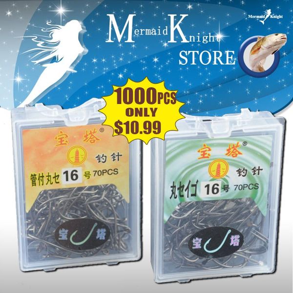 mermaidknight maruseigo hook- 5~28#,10bag/set, high carbon steel,tackle jig hooks fishing hook carp titanium sharp
mermaidknight maruseigo hook- 5~28#,10bag/set, high carbon steel,tackle jig hooks fishing hook carp titanium sharp