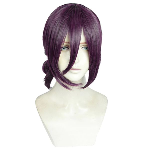 reze cosplay wig anime chainsaw man purple brown ponytail hair pelucas halloween carnival party costume role play, Black
reze cosplay wig anime chainsaw man purple brown ponytail hair pelucas halloween carnival party costume role play, Black