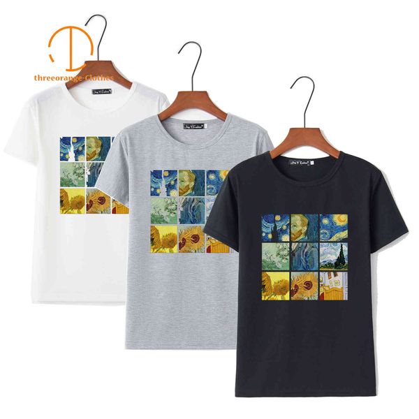 fashion female t-shirt van gogh painting print women tshirts summer casual harajuku t shirt femme 210420, White
fashion female t-shirt van gogh painting print women tshirts summer casual harajuku t shirt femme 210420, White