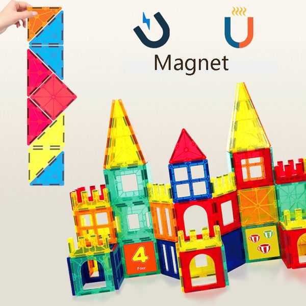 Big Size 108PCS-32PCS Magnetic Designer Constructor Toy For Boys Girls Magnetic Plastic Building Puzzle Educationa toy
Big Size 108PCS-32PCS Magnetic Designer Constructor Toy For Boys Girls Magnetic Plastic Building Puzzle Educationa toy