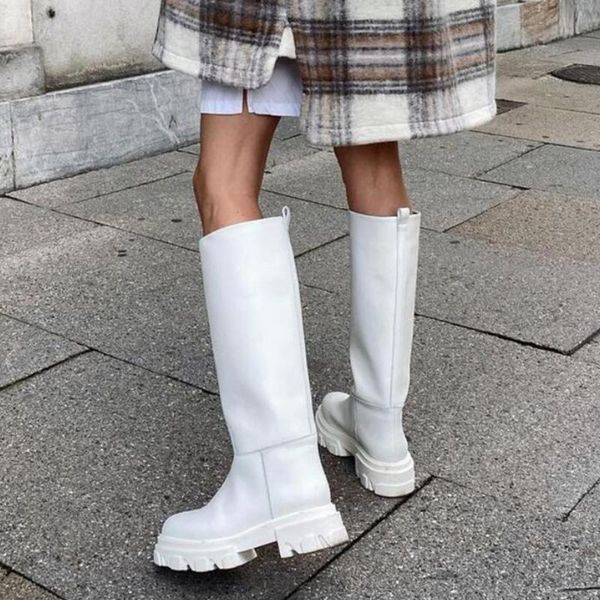 boots brand customize slip on female platform chunky heels women shoes fashion knee high riding footwear, Black
boots brand customize slip on female platform chunky heels women shoes fashion knee high riding footwear, Black