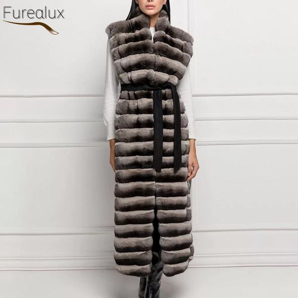 women's fur & faux furealux arrivals sheep coat with whole skin rex high-end winter fashion warmth sleeveless waistcoat, Black
women's fur & faux furealux arrivals sheep coat with whole skin rex high-end winter fashion warmth sleeveless waistcoat, Black