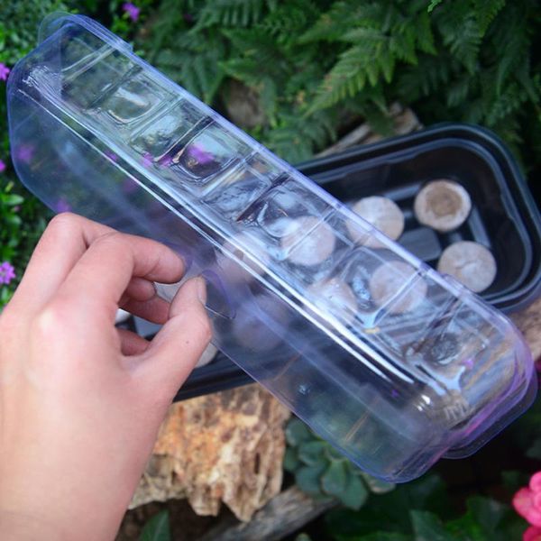 with lid planting box 1 pcs 12holes garden germination growth nursery planters & pots
with lid planting box 1 pcs 12holes garden germination growth nursery planters & pots