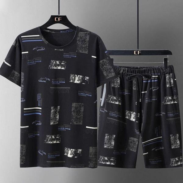men's tracksuits summer plus size suit sports fat casual loose cotton short-sleeved t-shirt guy shorts t7sr, Gray
men's tracksuits summer plus size suit sports fat casual loose cotton short-sleeved t-shirt guy shorts t7sr, Gray