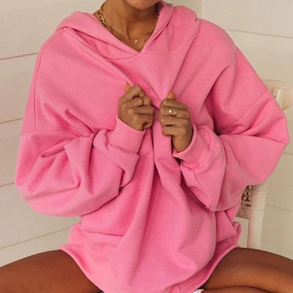 women's hoodies & sweatshirts hooded batwing sleeve autumn solid pullovers female hoodie loose streetwear casual ladies sweatshirt, Black
women's hoodies & sweatshirts hooded batwing sleeve autumn solid pullovers female hoodie loose streetwear casual ladies sweatshirt, Black