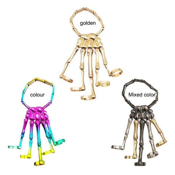 wrist support punk gothic hand skull skeleton bracelet adjustable party halloween bangles alloy material, non-toxic and durable, comfortable, Black;red
wrist support punk gothic hand skull skeleton bracelet adjustable party halloween bangles alloy material, non-toxic and durable, comfortable, Black;red