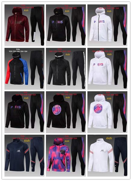 2021 2022 paris isco kids long zipper hoodie jacket tracksuit 20 21 22 mbappe hooded child training suit, Black
2021 2022 paris isco kids long zipper hoodie jacket tracksuit 20 21 22 mbappe hooded child training suit, Black