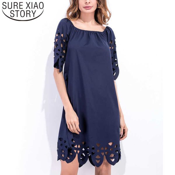women fashion dresses arrival dress elegant solid half a-line hollow out petal sleeve empire slash neck 3338 50 210527, Black;gray
women fashion dresses arrival dress elegant solid half a-line hollow out petal sleeve empire slash neck 3338 50 210527, Black;gray