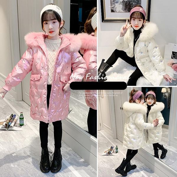 down coat kids girls winter teenage thick warm waterproof glossy outwear jackets snow wear hooded children parkas 6 8 10 12 y, Blue;gray
down coat kids girls winter teenage thick warm waterproof glossy outwear jackets snow wear hooded children parkas 6 8 10 12 y, Blue;gray