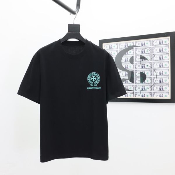 summer tide ch horseshoe embroidery cross print men's and women's cro couple round neck short sleeve t-shi, White;black
summer tide ch horseshoe embroidery cross print men's and women's cro couple round neck short sleeve t-shi, White;black