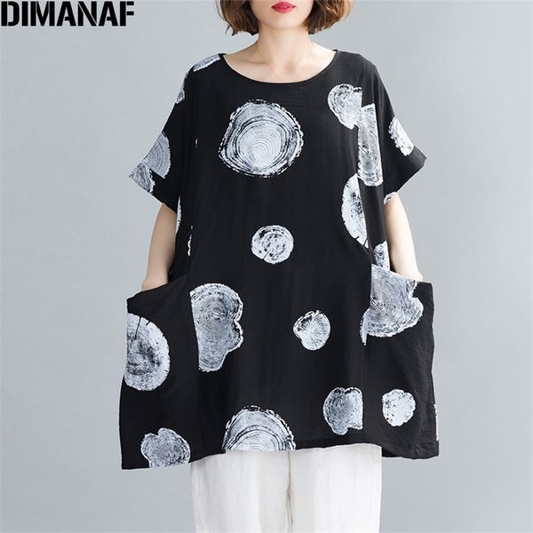 summer plus size women t-shirt casual loose female lady shirts pockets print black cotton linen oversize clothing 210531, White
summer plus size women t-shirt casual loose female lady shirts pockets print black cotton linen oversize clothing 210531, White