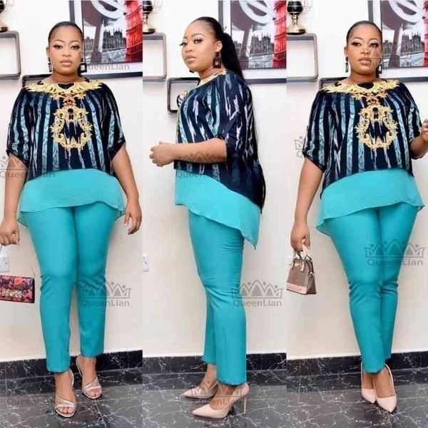 african for lady fashion dashiki and elastic pants suit chiffon dress xftz09# 210408, Red
african for lady fashion dashiki and elastic pants suit chiffon dress xftz09# 210408, Red