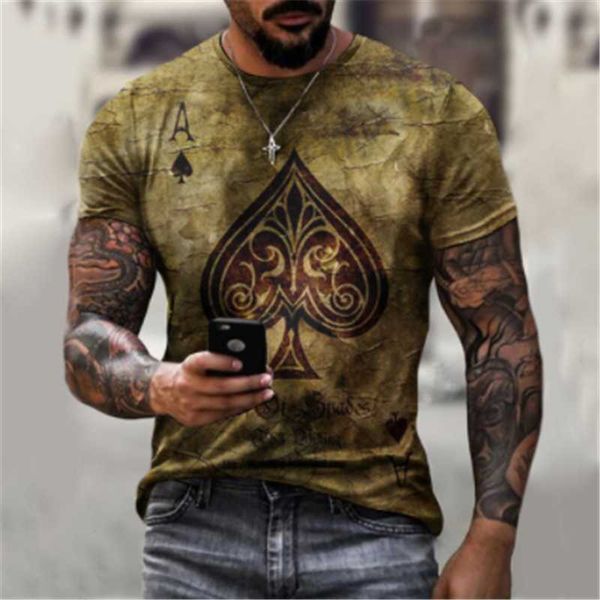 men's t-shirts summer spades ace skull print sports and leisure travel breathable quick-drying t-shirt streetwear top, White;black
men's t-shirts summer spades ace skull print sports and leisure travel breathable quick-drying t-shirt streetwear top, White;black