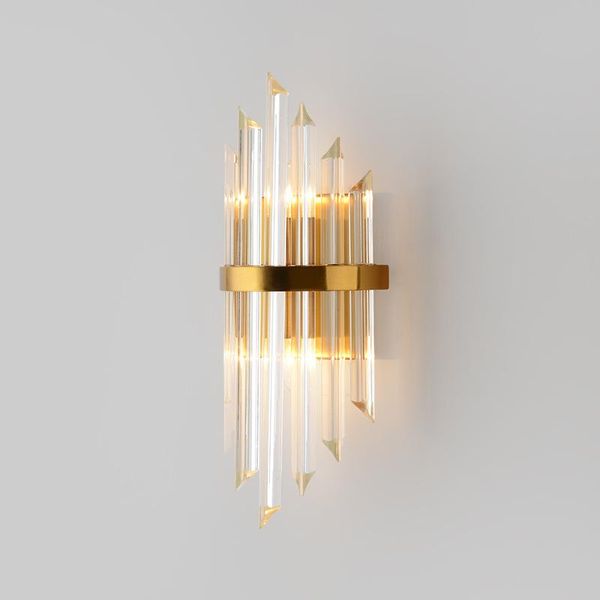 wall lamp postmodern crystal gold sconce lights ac110v 220v fashion luxury lustre living room bedroom light fixtures
wall lamp postmodern crystal gold sconce lights ac110v 220v fashion luxury lustre living room bedroom light fixtures