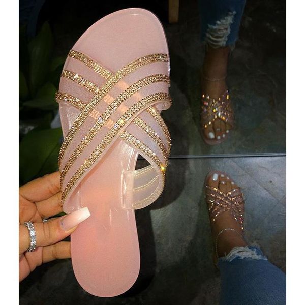 summer slippers women rhinestones casual shoes woman beach jelly sandals outdoor non slip comfort bling flip flops big size, Black
summer slippers women rhinestones casual shoes woman beach jelly sandals outdoor non slip comfort bling flip flops big size, Black
