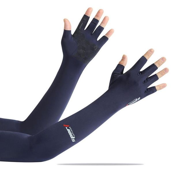 elbow & knee pads 1pair long fingerless gloves knit arm warmer thumb hole stretchy sleeves running cycling protection gear, Black;gray
elbow & knee pads 1pair long fingerless gloves knit arm warmer thumb hole stretchy sleeves running cycling protection gear, Black;gray