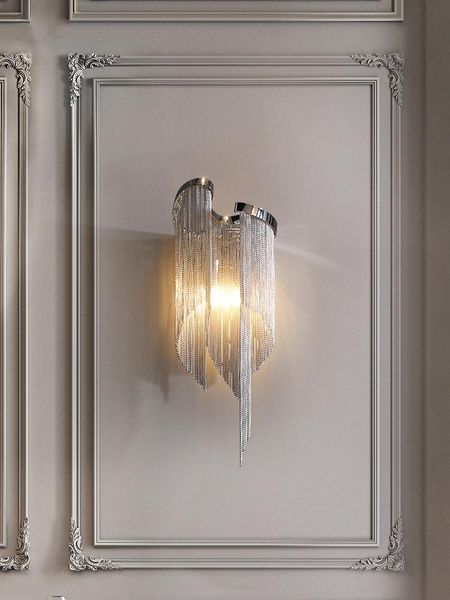wall lamp fringed italian style postmodern light luxury living room bedroom study personality designer
wall lamp fringed italian style postmodern light luxury living room bedroom study personality designer