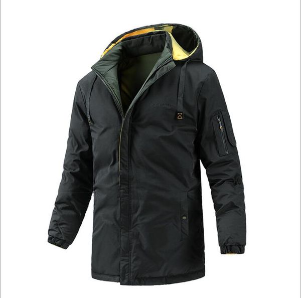 mid-length cotton clothes double-sided wear warm jacket casual fashion european and american mens winter, Black;brown
mid-length cotton clothes double-sided wear warm jacket casual fashion european and american mens winter, Black;brown