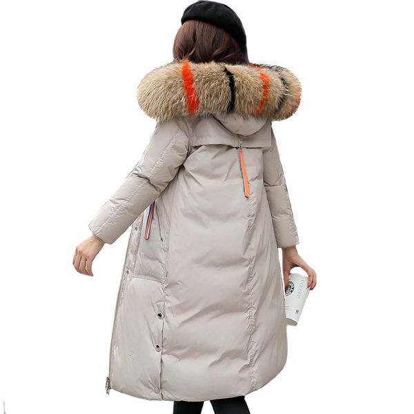 Women's Down & Parkas High Quality Women Winter Jacket Hooded With Fur Collar Warm Thicken Female Coat Long Parka Mujer Invierno 05O8, Black
Women's Down & Parkas High Quality Women Winter Jacket Hooded With Fur Collar Warm Thicken Female Coat Long Parka Mujer Invierno 05O8, Black