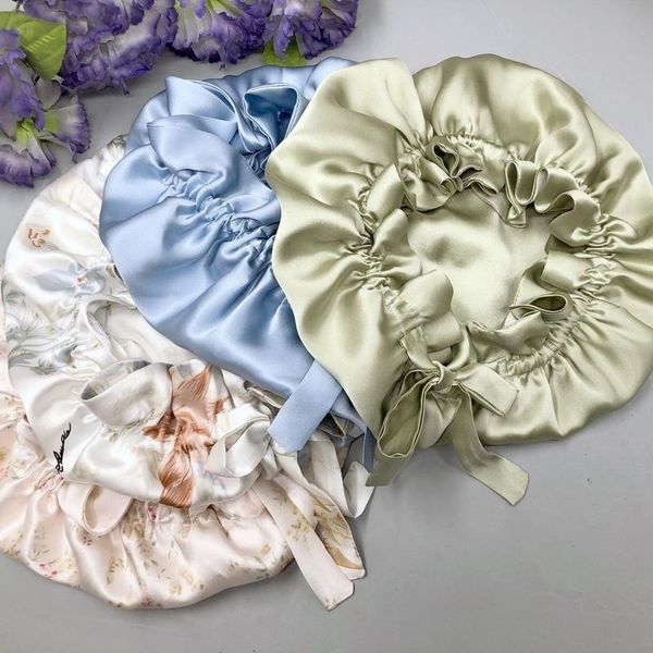 shower caps double layer luxury 100 silk mulberry sleeping cap hair bonnet for curly
shower caps double layer luxury 100 silk mulberry sleeping cap hair bonnet for curly